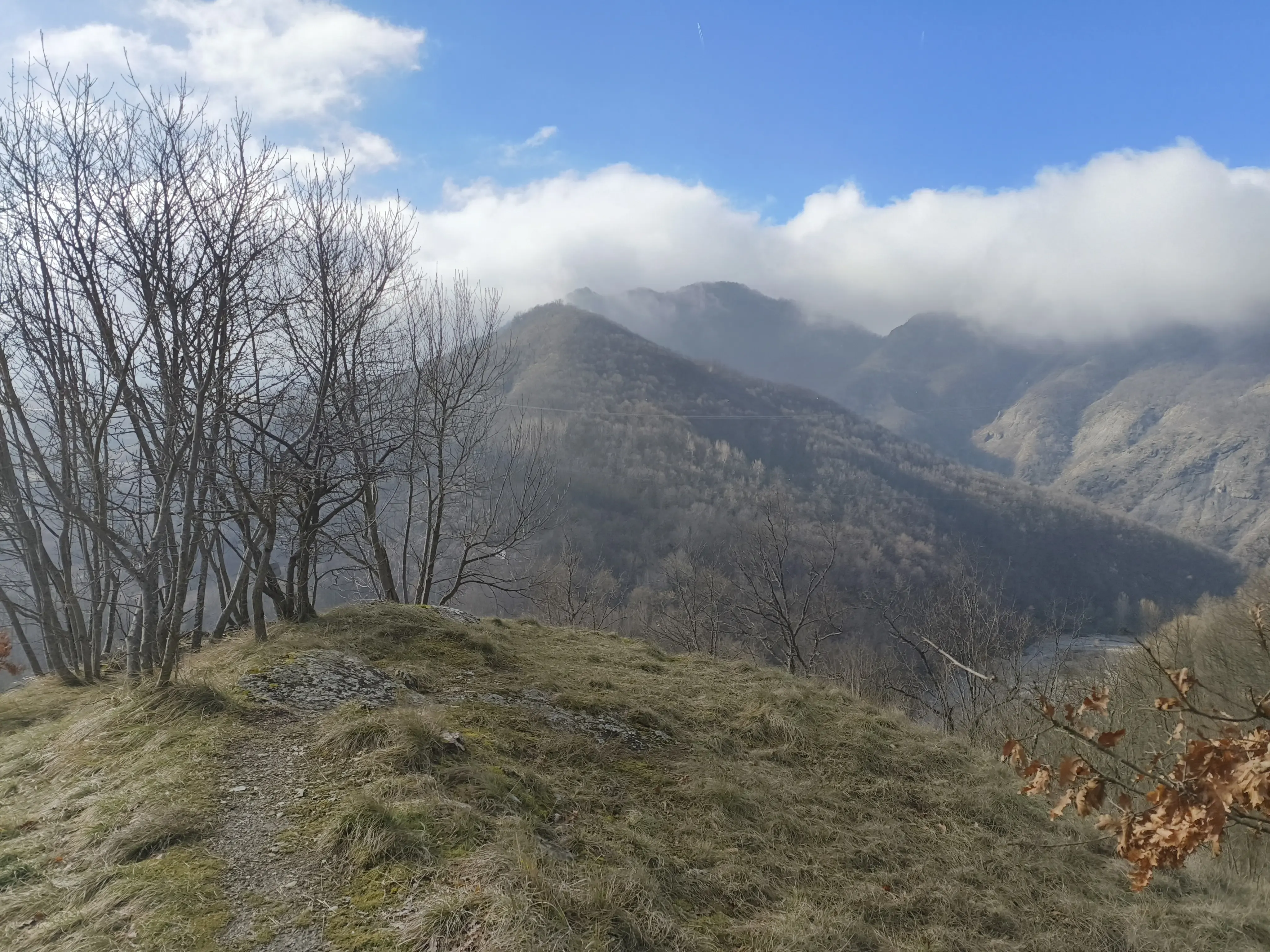 Vista dalla prima tappa